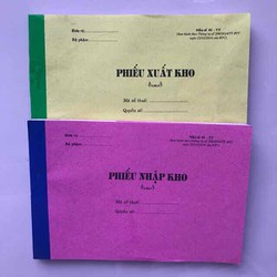 Phiếu xuất kho nhập kho - nhập kho xuất kho