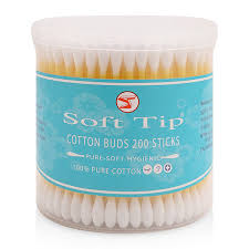  Bông ráy tai Soft Tip Thái Lan hộp tròn 200
