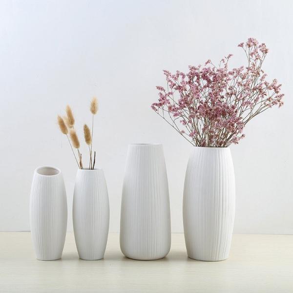 Bộ bình cắm hoa gốm sứ Simple Life