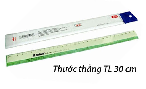 THƯỚC KẺ CỨNG 30 CM