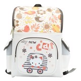 BA LÔ CHỐNG GÙ DREAM BOX - MY NEW CAR B-12-052 - MÀU KEM